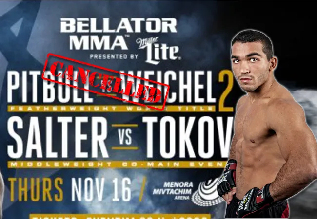 Patricio Freire valt uit voor Bellator 188 titelgevecht tegen Daniel Weichel