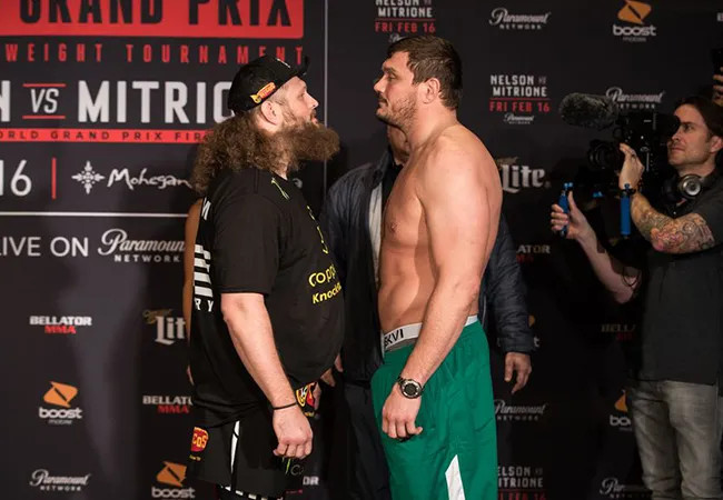 Roy Nelson versus Matt Mitrione hoofdgevecht Bellator 194 Grand Prix