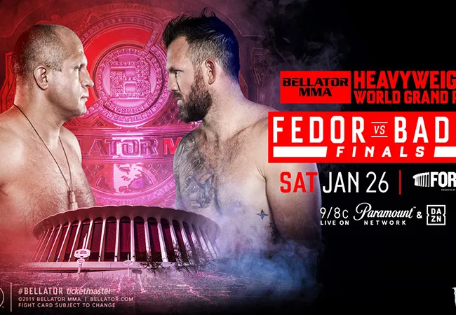 Volledige Fight Card aangekondigd voor Bellator 214: Fedor vs. Bader