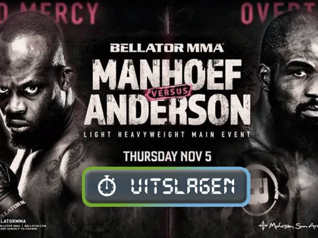 UITSLAGEN BELLATOR 251: Manhoef vs Anderson