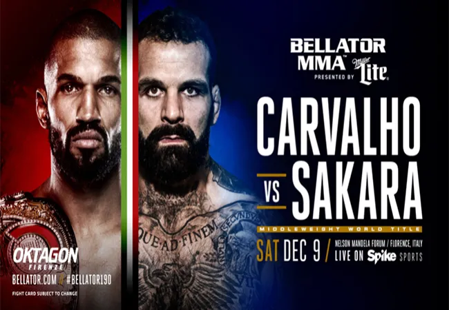 Bellator MMA en Bellator Kickboxing op 9 december Florence Italië