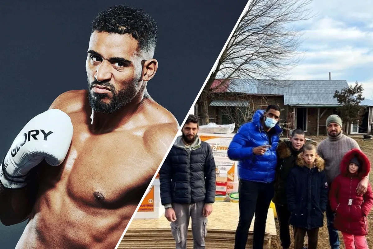 REDDENDE ENGEL: GLORY Kickbokser Benjamin Adegbuyi helpt kansarm gezin
