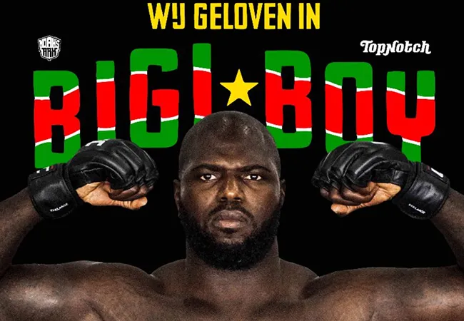 Surinaamse UFC-vechter Jairzinho Rozenstruik sluit top deal