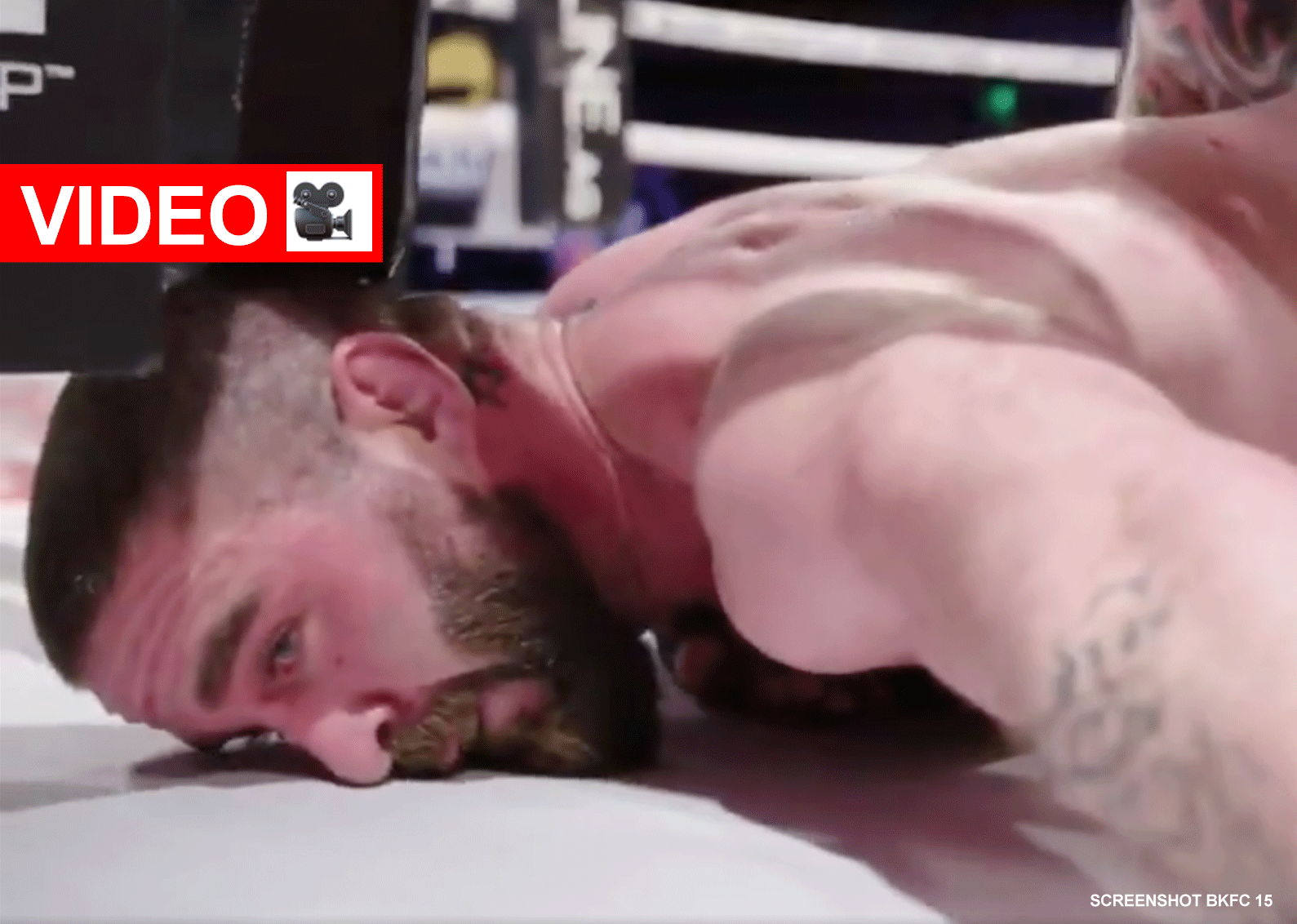 Barbaarse taferelen: Brute knock-outs tijdens Bare Knuckle boks event (video)