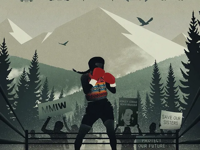 VIDEO: Amerikaanse Indianenstam boksclub die levens redt