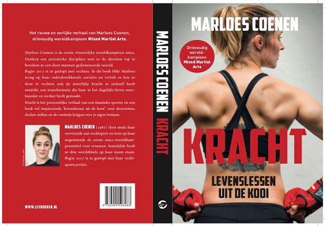 MMA Kampioen Marloes Coenen schrijft boek over haar carrière in de vechtsport