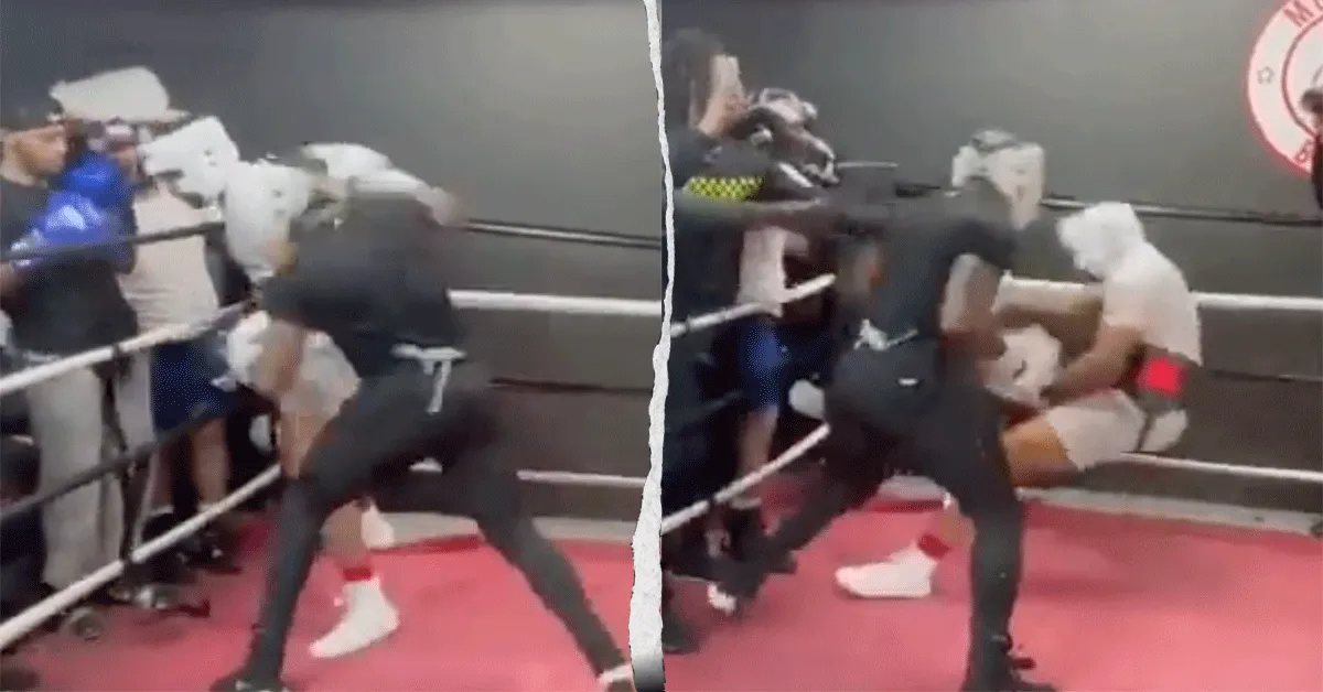 VIDEO: Profbokser slaat wanbetalers tot moes