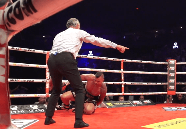 VIDEO | UFC Veteraan Steve Bosse knockout, MMA vechters stop met boksen!