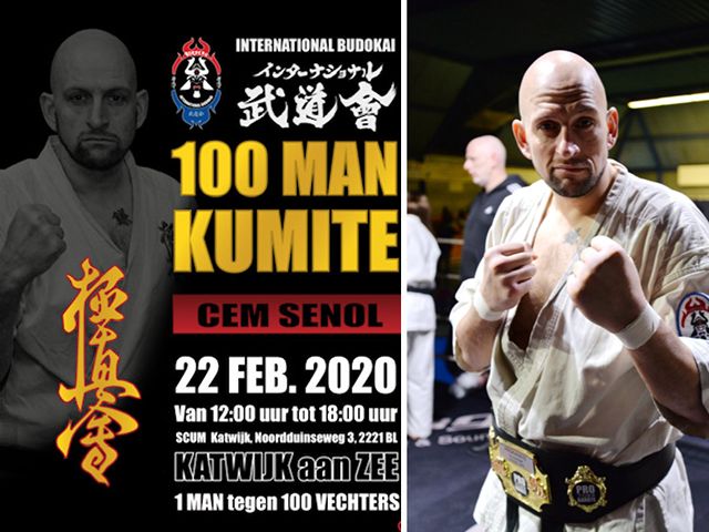 1 TEGEN 100: Nederlandse karateka in 100 man gevecht