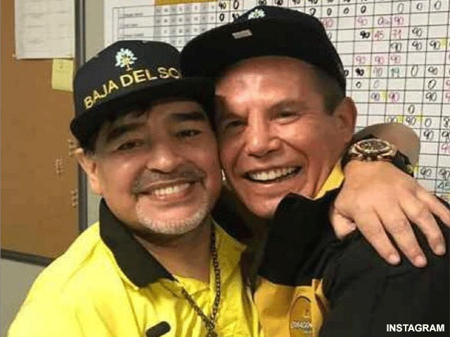 Bokslegende Julio César Chávez: 'Diego Maradona is drugs vrij'