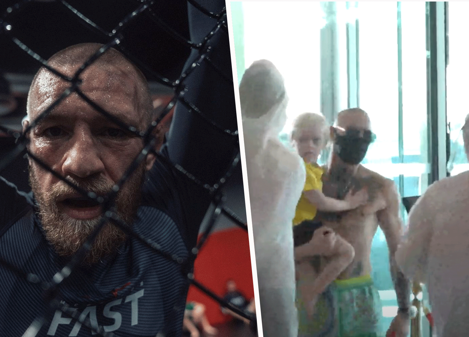 Conor McGregor arriveert in stijl op UFC Fight Island (video)
