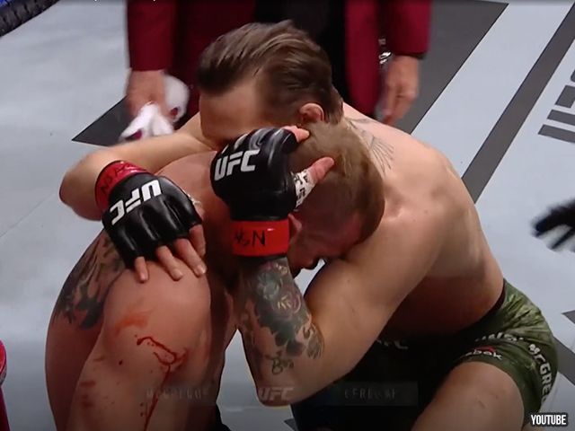 TEGENSTANDER UFC'S CONOR MCGREGOR: 'Ik wilde niet tegen hem vechten'