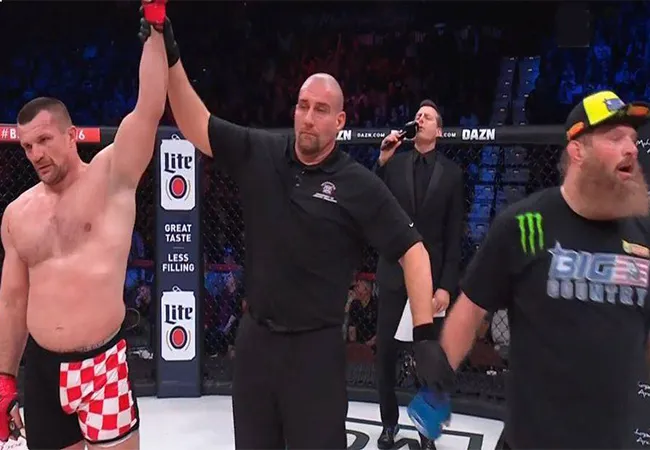 Wraak: Cro Cop zegeviert tijdens Bellator debuut