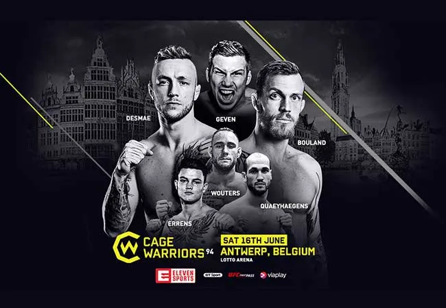 Cage Warriors vult haar CW94 vechtkaart met een aantal Nederlandse vechters!