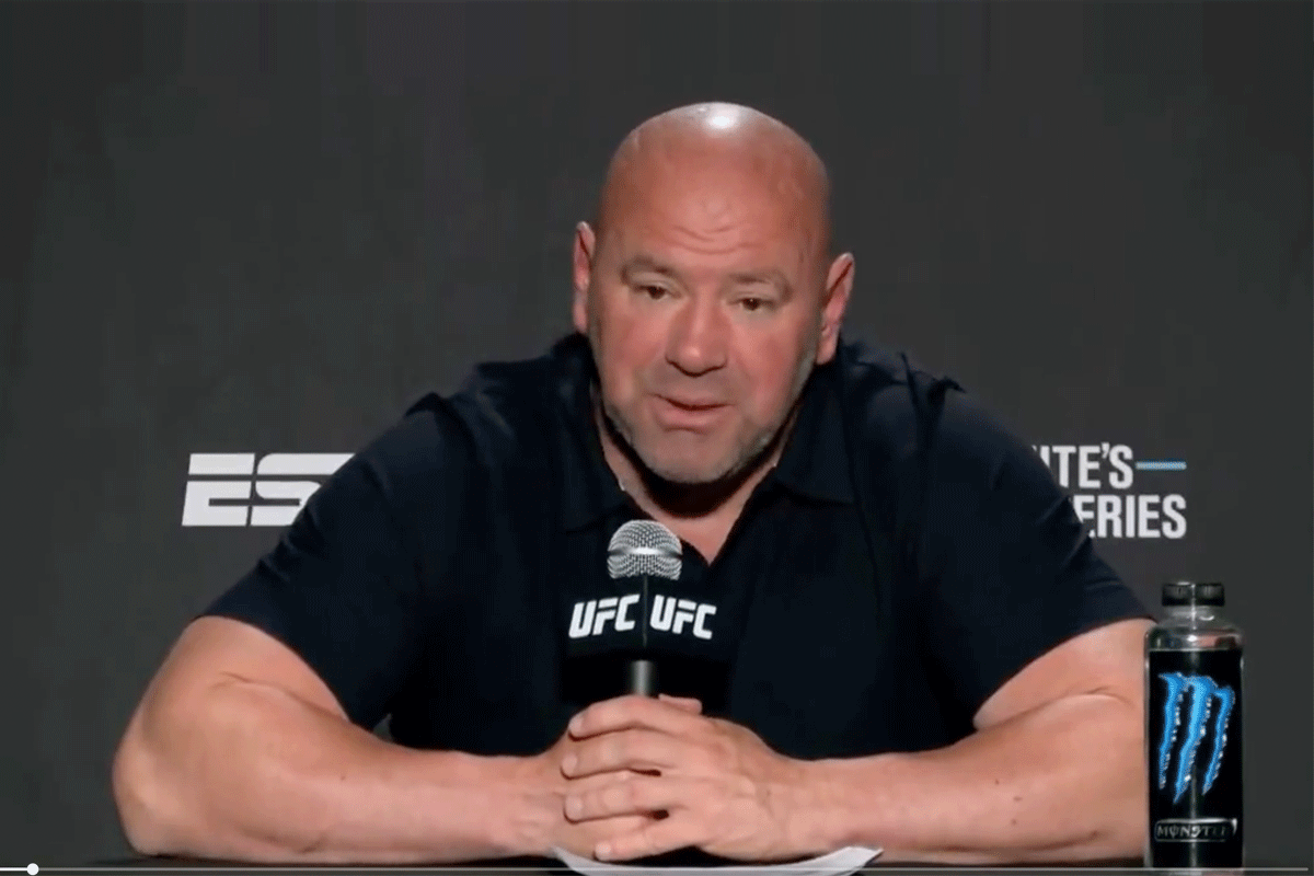 'Vieze hond!' UFC-vechtbaas ontslaat 'vrouwenmepper' (video)