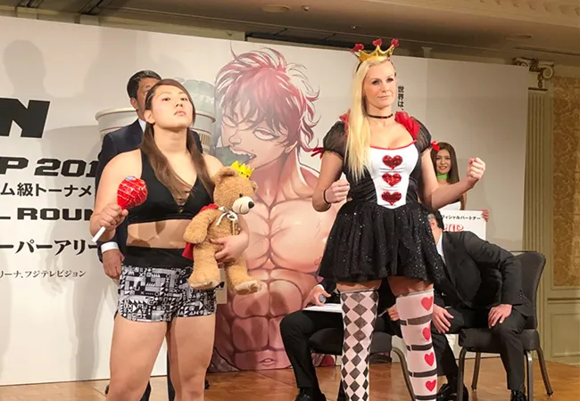 Cindy Dandois te sterk voor "King" Reina Miura