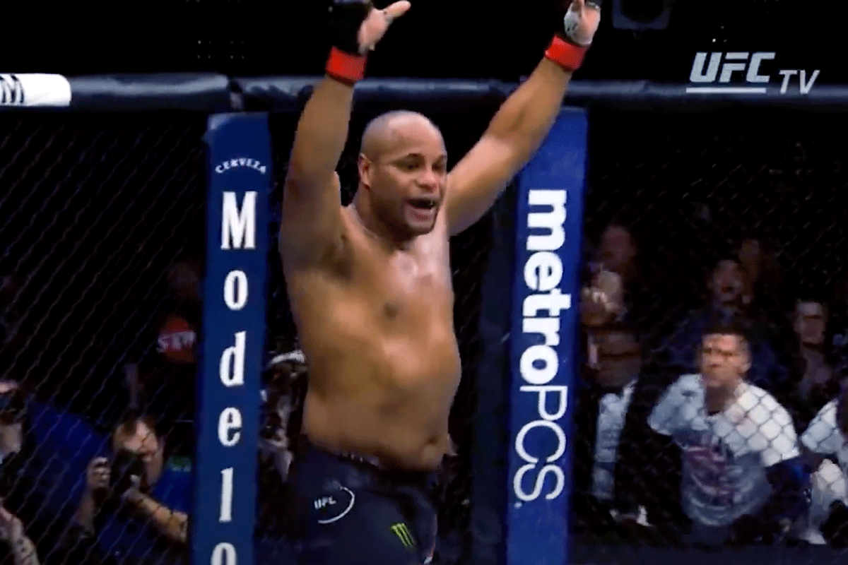 FUCK KIJK NAAR MIJN OOG: UFC vechter Cormier vocht blind
