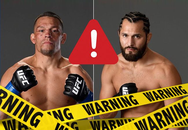 DOPING: UFC-gevecht Nate Diaz vs Jorge Masvidal in gevaar