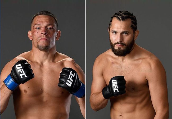 Nate Diaz vs. Jorge Masvidal hoofdgevecht UFC 244 New York