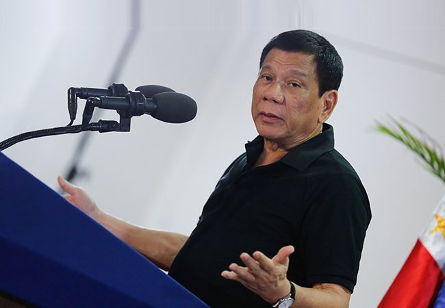 Filipijnse President Duterte: 'MMA en Kickboksen volledige steun'