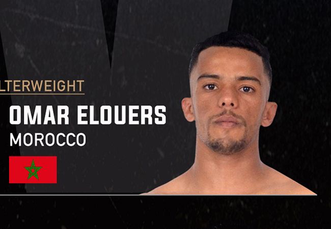 Marokkaanse vechter Omar Elouers in blote vuist toernooi
