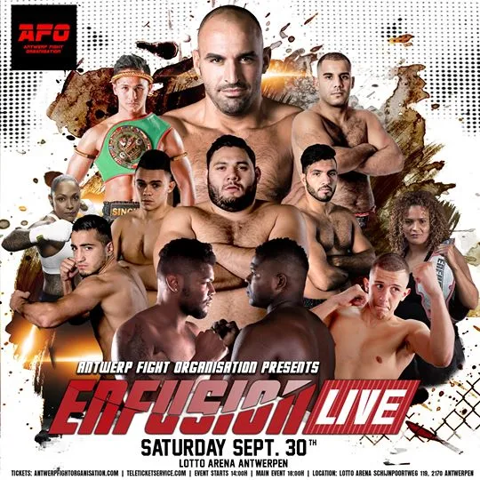 Mohammed Jaraya vecht toch op Enfusion Live 30 september in Antwerpen