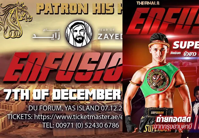 Enfusion: Vechters voor The Final 8 in Abu Dhabi bekend gemaakt!