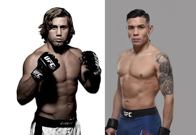 UFC Hall of Famer Urijah Faber treft Ricky Simon bij comeback