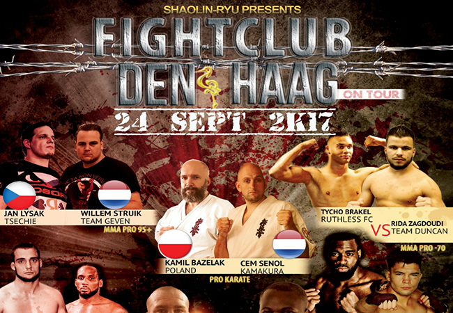 Vechters Gezocht Voor Fight Club Den Haag Zondag 24 september 2017