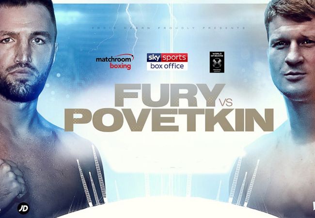 Hughie Fury treft Alexander Povetkin tijdens Matchroom Boxing debuut