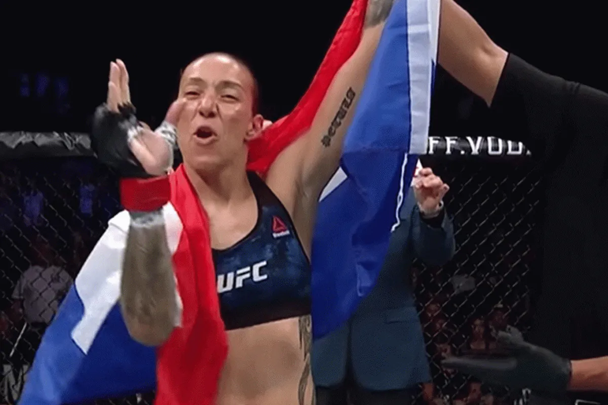 Bikkel! Zwangere NL UFC-ster Germaine de Randamie traint door (video)