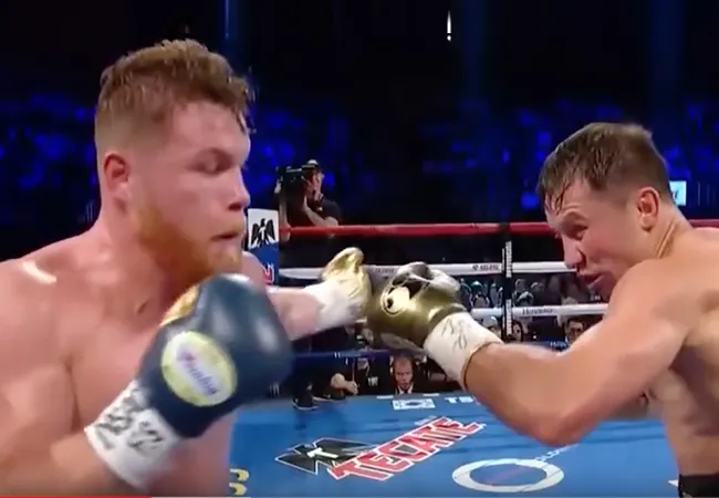 Canelo Álvarez verslaat Gennady Golovkin en pakt de WBA en WBC titels