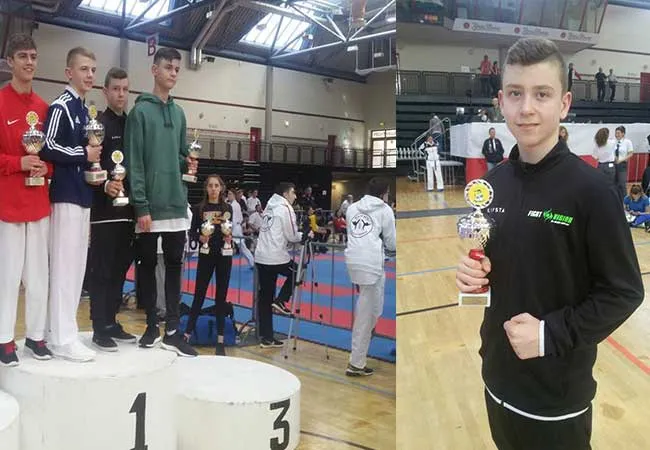 Gino Philippen pakt belangrijke punten voor het EK Karate in Denemarken