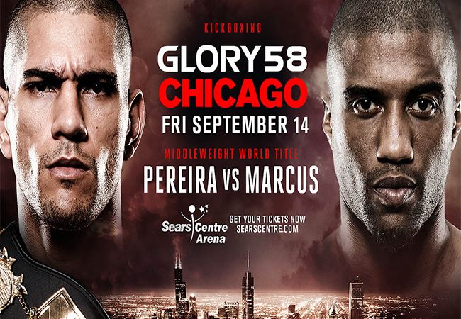GLORY 58 Chicago: Rematch tussen Alex Pereira vs Simon Marcus