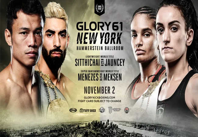GLORY 61 SuperFight Series: Kevin Vannostrand vs. Massaro Glunder als Headliner