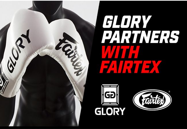 Fairtex benoemd tot officiële Bokshandschoenen provider van GLORY Kickboxing