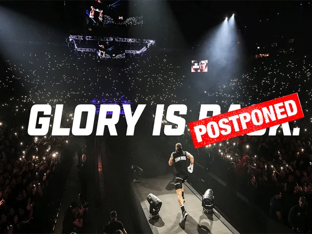 EVENT AFGELAST: GLORY Kickboxing achtervolgt door pech