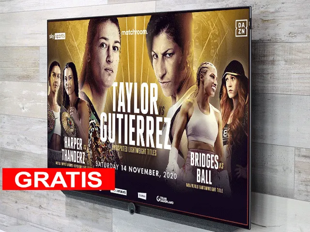 Zaterdag gratis kijken naar titelgevecht Katie Taylor vs Miriam Gutiérrez