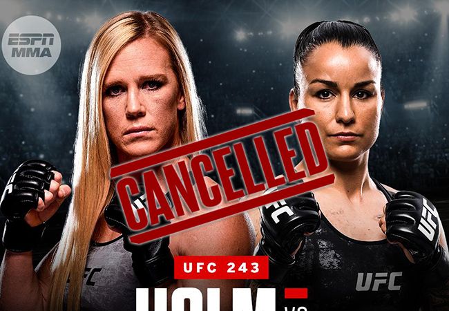 UFC 243: Holly Holm zegt af tegen Raquel Pennington