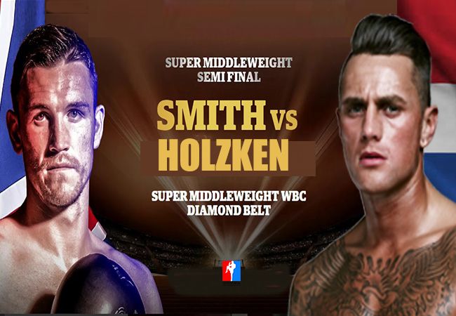 Nieky Holzken in de halve finale World Boxing Super Series tegen Callum Smith