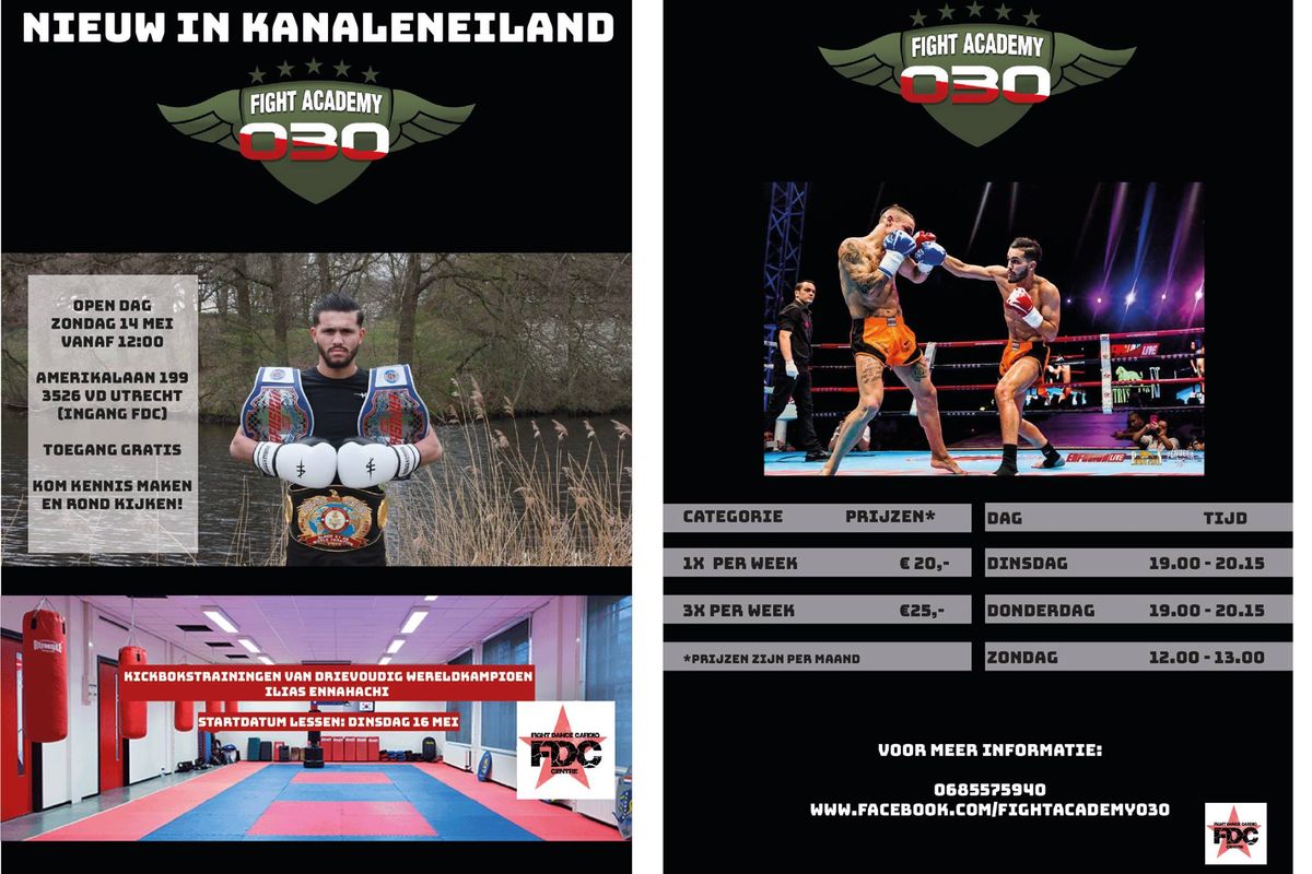 Wereldkampioen kickboksen Ilias Ennahachi opent sportschool in Utrecht
