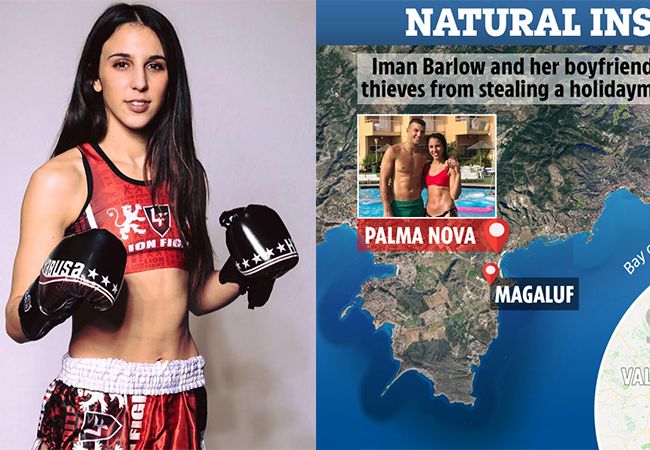 Vrouwelijke kickbokser slaat Spaanse overvallers tot moes