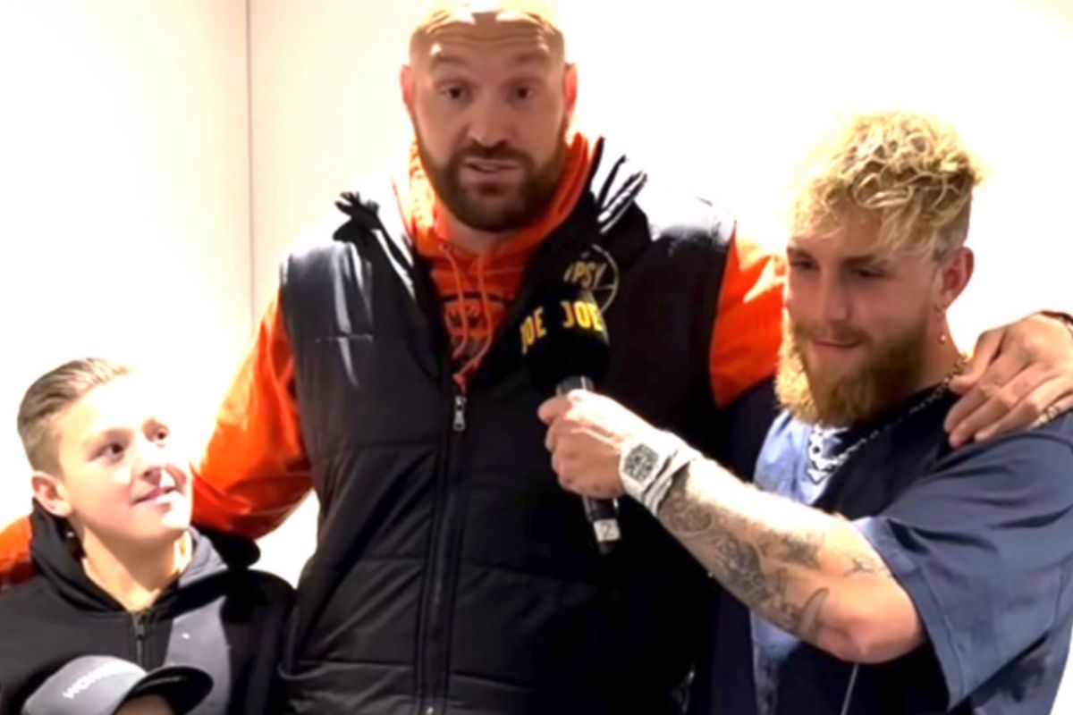 Tyson Fury: 'Jake Paul is een goede bokser en gevaar voor broer Tommy'