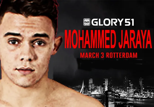 Mohamed Jaraya debuteert succesvol op GLORY 51