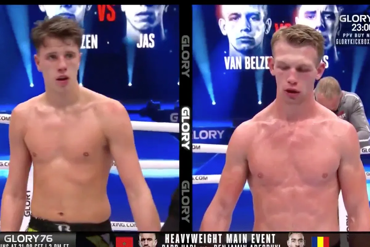 Onvrede over uitslag GLORY kickbokswedstrijd
