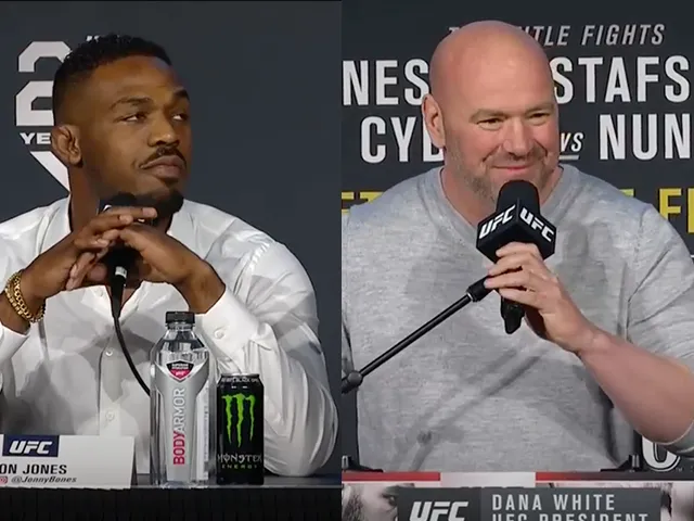 ONTSLAG: Slaande ruzie kampioen Jon Jones & UFC baas White