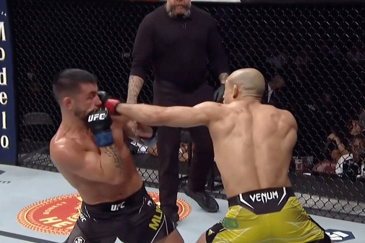 UFC-legende Aldo zegeviert in knokpartij met Munhoz (video)