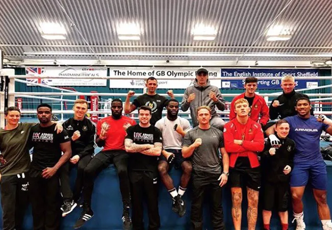 Anthony Joshua traint Britse leger boksteam voor Eindhoven Box Cup!