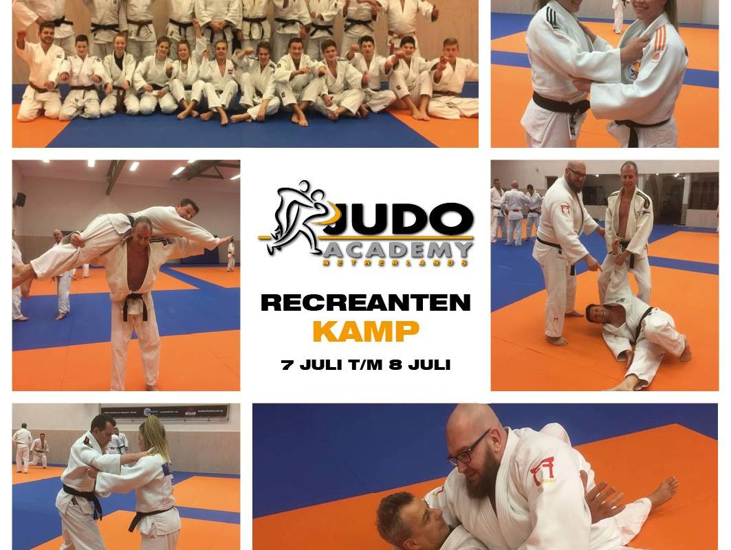 Recreanten kamp 2017 van Judo Academy Netherlands! Schrijf je in!