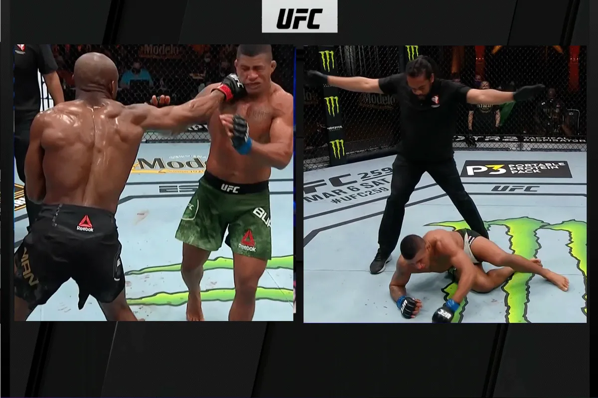 BROEDERMOORD: Usman houdt UFC-titel in oorlog met Burns (video)